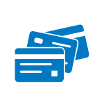 icon of 3 stacked credit cards